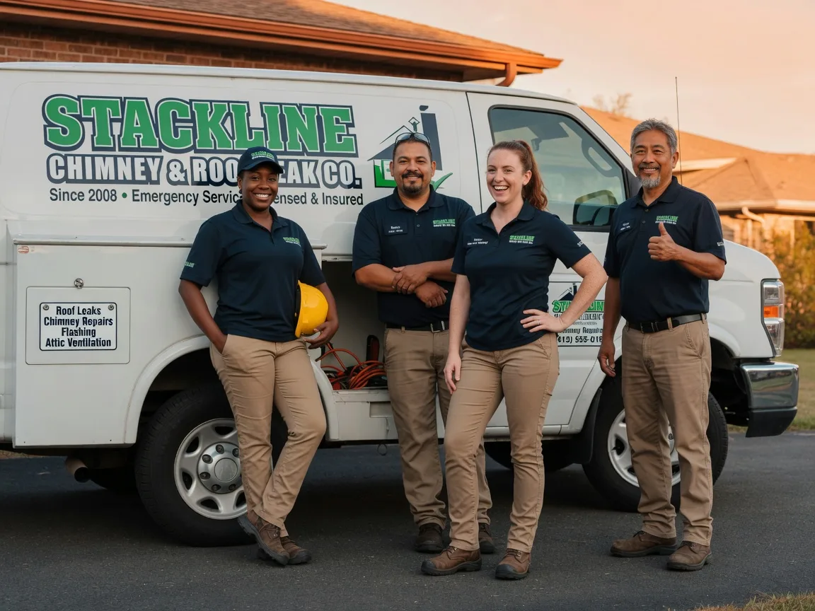 Chimney flashing repair company in Crossnore, NC